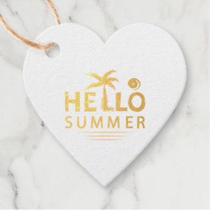 Hello Summer Geschenkanhänger