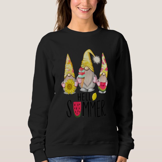 Hello Summer Gnome Niedlich Summer Gnome T-Shirts (Vorderseite)