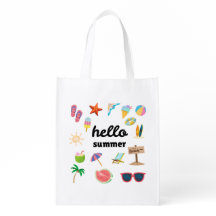 Hello Summer - Öko Friendly Wiederverwendbare Lebe