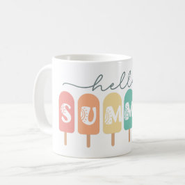 Hello Summer Popsiful Colorful Kaffeetasse