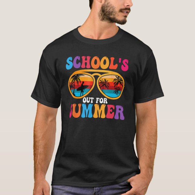 Hello Summer  School s Out For Summer Teacher Boys T-Shirt (Vorderseite)