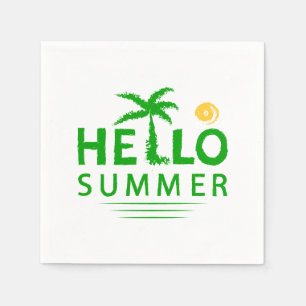 Hello Summer Serviette