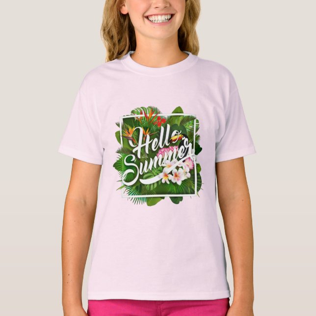 Hello Summer T - Shirt (Vorderseite)