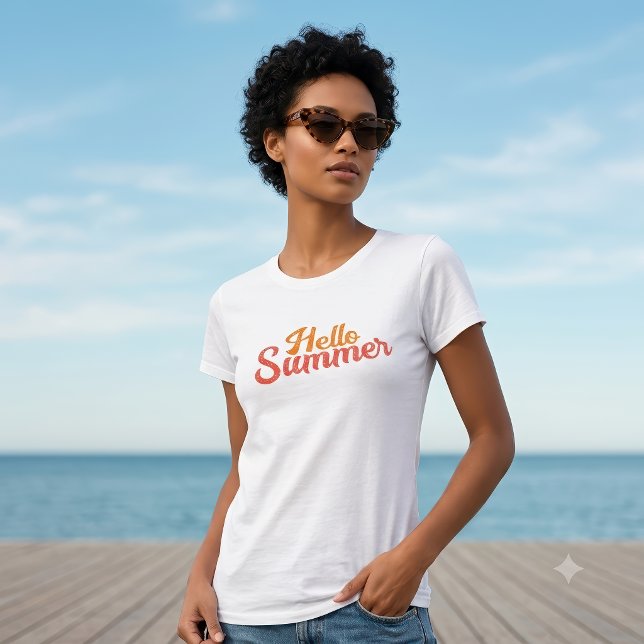 Hello Summer T - Shirt (Hello Summer Shirt)