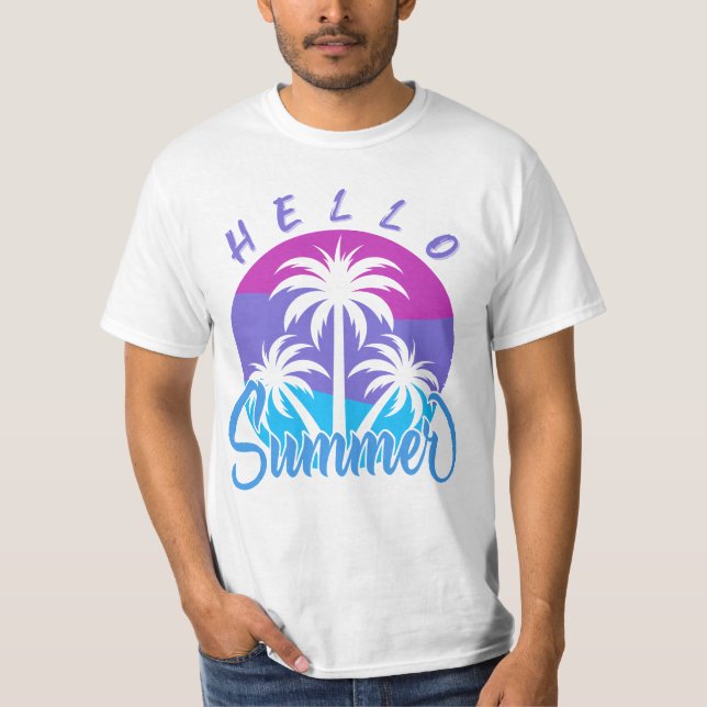 Hello Summer T - Shirt (Vorderseite)