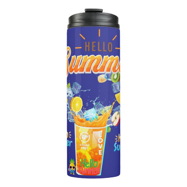 Hello Summer Thermosbecher (Vorderseite)