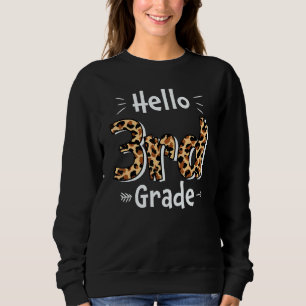 Hello Third Grade Niedlich 3. Klasse 2 Sweatshirt