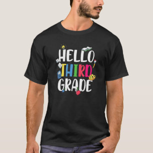 Hello Third Grade Niedlich 3. Klasse 2 T-Shirt
