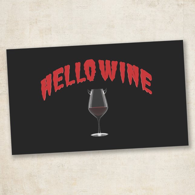 Hello Wine - Sticker Halloween (Créateur téléchargé)