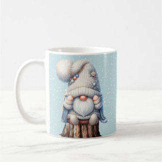 Hello Winter Gnome Coffee Tasse