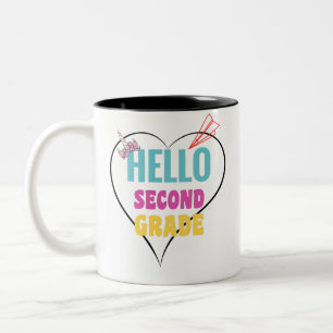 Hello Zweifarbige Tasse