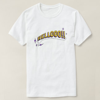 HELLOOO ! ! T-shirt - blanc