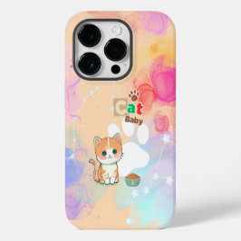 Hellorange-Anime Case-Mate iPhone 14 Pro Hülle