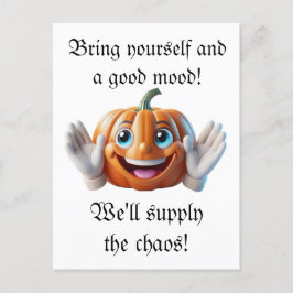 Helloween-Karte Feiertagspostkarte