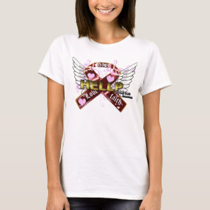 HELLP Syndrom-Bewusstseins-Band-Shirt T-Shirt