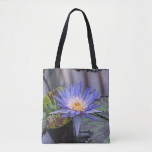 Hellpurpurne Wasserlilie Taschen-Tasche Tasche