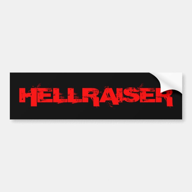 HELLRAISER Autoaufkleber (Vorne)