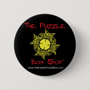 Hellraiser Puzzlespiel-Kasten Button
