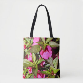 Hellrosa belebte Lizzie-Blume Tasche
