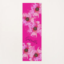 Hellrosa Blume mit Namen