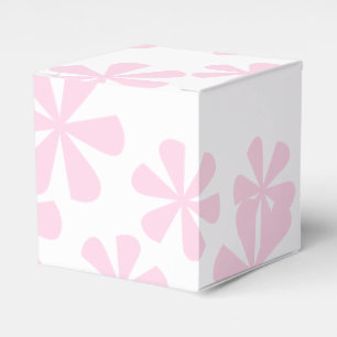 hellrosa Blume Weiß Stilgeschenk Geschenkschachtel