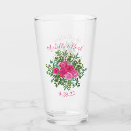 Hellrosa Blumenzehen Glas