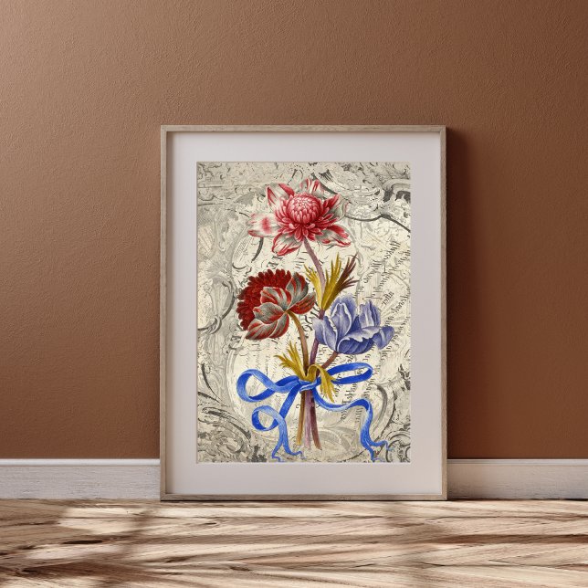 Hellrosa Bouquet aus Blume Dekoupage Paper Seidenpapier (Von Creator hochgeladen)