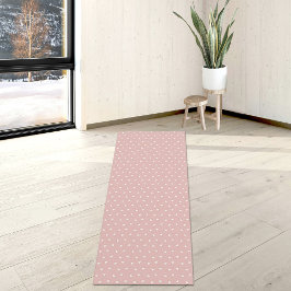 Hellrosa Dreiecks-Muster-Yogamatte Yogamatte