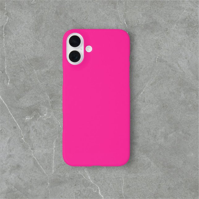 Hellrosa Einfach Minimalistisch iPhone 16 Plus Hülle (Von Creator hochgeladen)