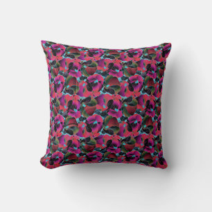 Hellrosa floral kissen