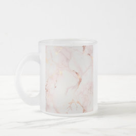 Hellrosa Glass Cash Holder Mattglastasse