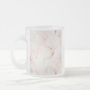 Hellrosa Glass Cash Holder Mattglastasse