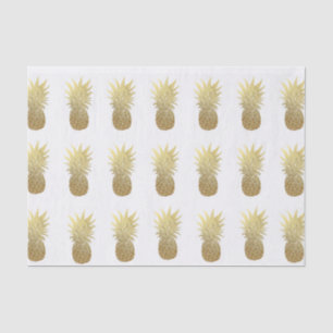 Hellrosa Imitat-Goldfolien-Ananas-Seidenpapier Seidenpapier