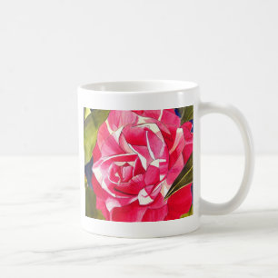 Hellrosa Kamelien Blume Kaffeetasse