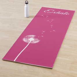Hellrosa Kronleuchter Yoga Mat Yogamatte
