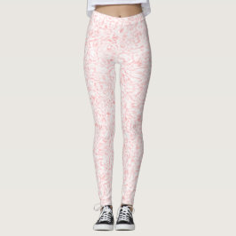 Hellrosa Leggings mit Swirt