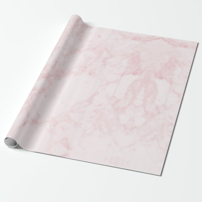 Hellrosa Marmorgeschenk-Packpapier Geschenkpapier (Ungerollt)
