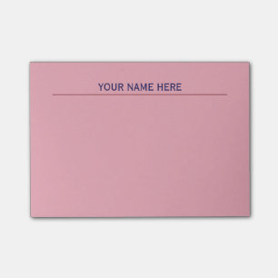 Hellrosa Post-Itanmerkungen Post-it Klebezettel