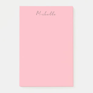 Hellrosa professionelle einzigartige klassische Ha Post-it Klebezettel