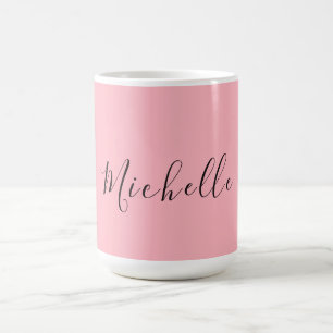 Hellrosa professionelles einzigartiges klassisches kaffeetasse