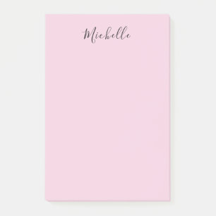 Hellrosa professionelles einzigartiges klassisches post-it klebezettel