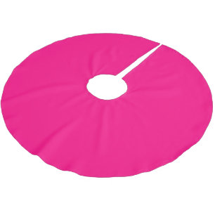 Hellrosa Rose hex code FF007F Polyester Weihnachtsbaumdecke