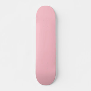 Hellrosa, solide Farbe Girly Pastel Skateboard