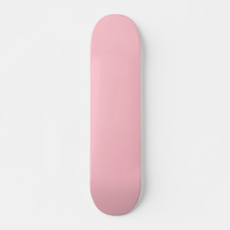 Hellrosa, solide Farbe Girly Pastel Skateboard
