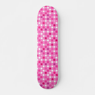 Hellrosa Sternenzeit Skateboard