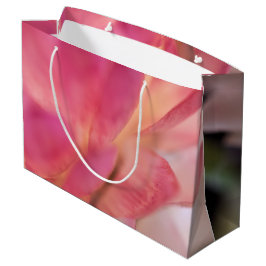 Hellrosa Strawblume Große Geschenktüte