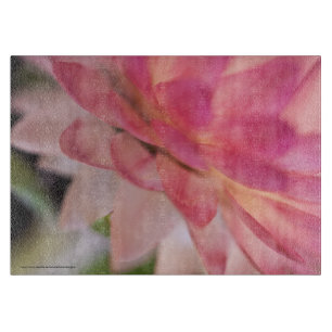 Hellrosa Strawblume Schneidebrett