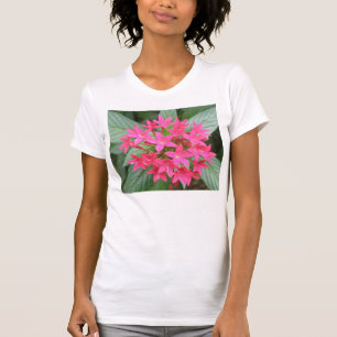 Hellrosa Tropische Blume T Shirt