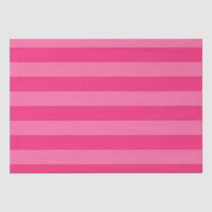 Hellrosa und heiß rosa Streifen Seidenpapier