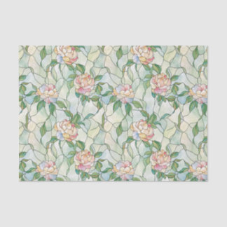 Hellrosa und weiße Blume Festhalteeffekt Seidenpapier